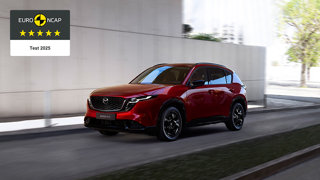 EURO NCAP KENT VIJF STERREN TOE AAN DE VOLLEDIG NIEUWE MAZDA CX-5