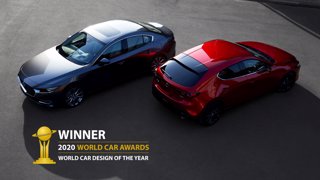 MAZDA3 WORLD CAR DESIGN OF THE YEAR 2020