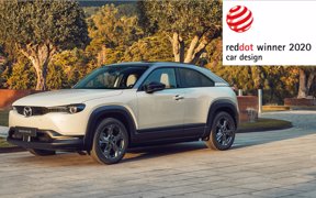 MAZDA CX-30 EN MX-30 WINNEN RED DOT DESIGN 2020 AWARDS